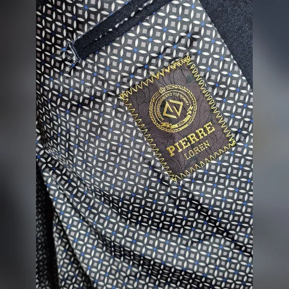 Men's Navy Blazer - Picture 6 of 7